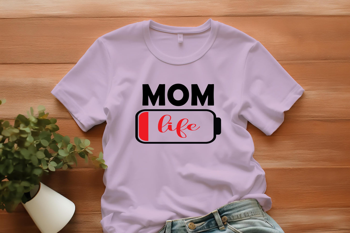 Mom Life Low Battery PNG | Funny Mom Sublimation Design | Digital Download | Tired Mom Clipart | Printable Mom Humor