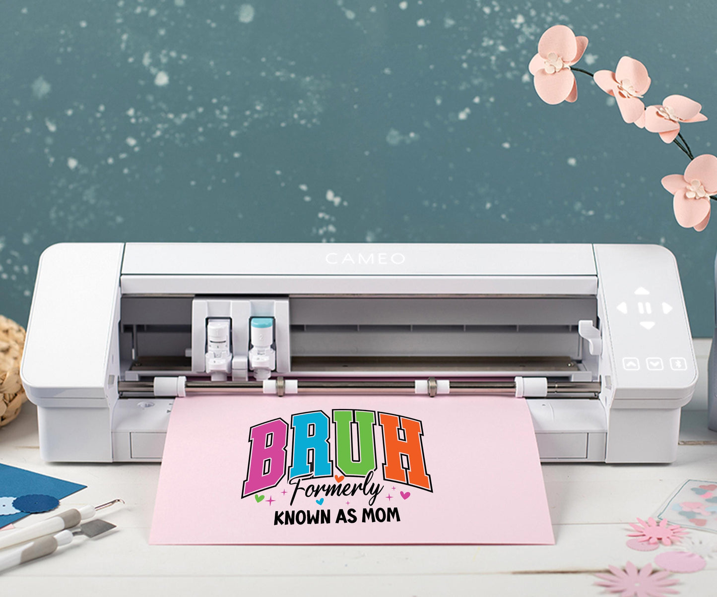 BRUH Formerly Mom PNG | Funny Colorful Mom Life Clipart | Digital Download | Sublimation Design | Relatable Parenting Quote