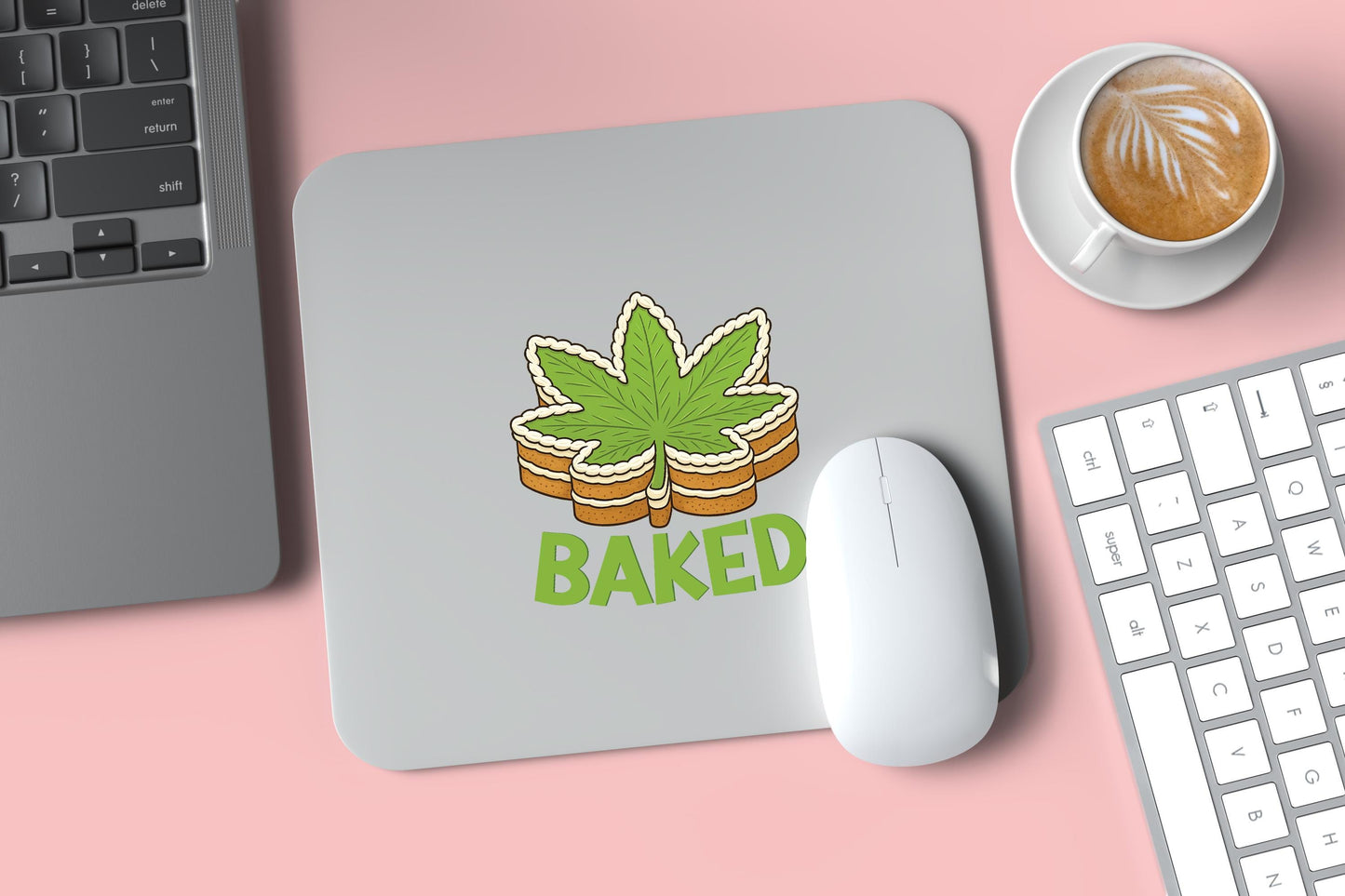 Baked Cannabis Leaf Cake PNG | Funny 420 Digital Download | Weed Cake Clipart | Sublimation Art for Bakers & Stoners
