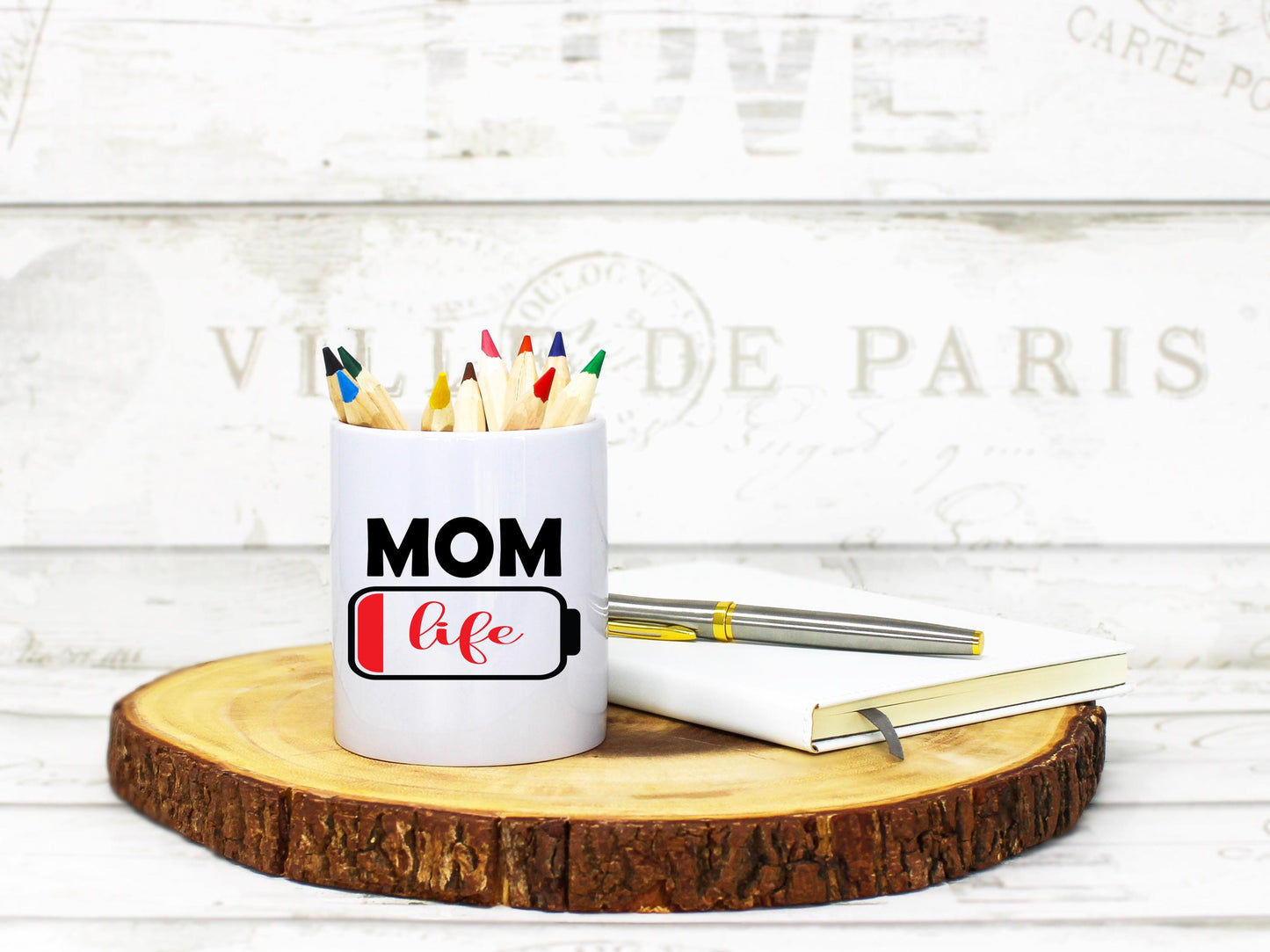 Mom Life Low Battery PNG | Funny Mom Sublimation Design | Digital Download | Tired Mom Clipart | Printable Mom Humor