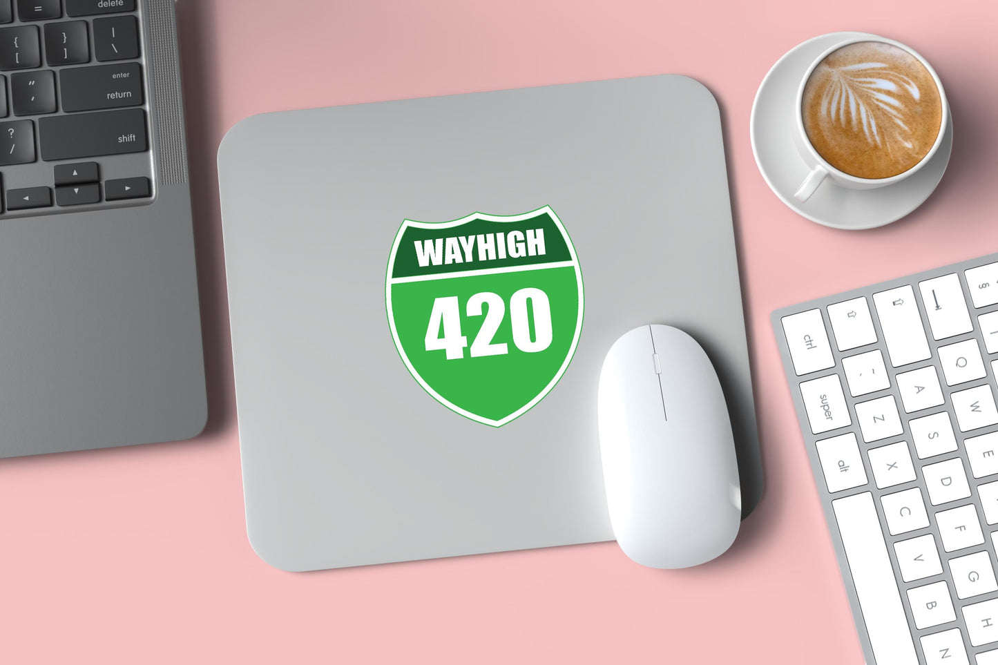 WAYHIGH 420 PNG | Funny 420 Highway Sign Clipart | Stoner Digital Download | Weed Sublimation Design | Cannabis Road Art