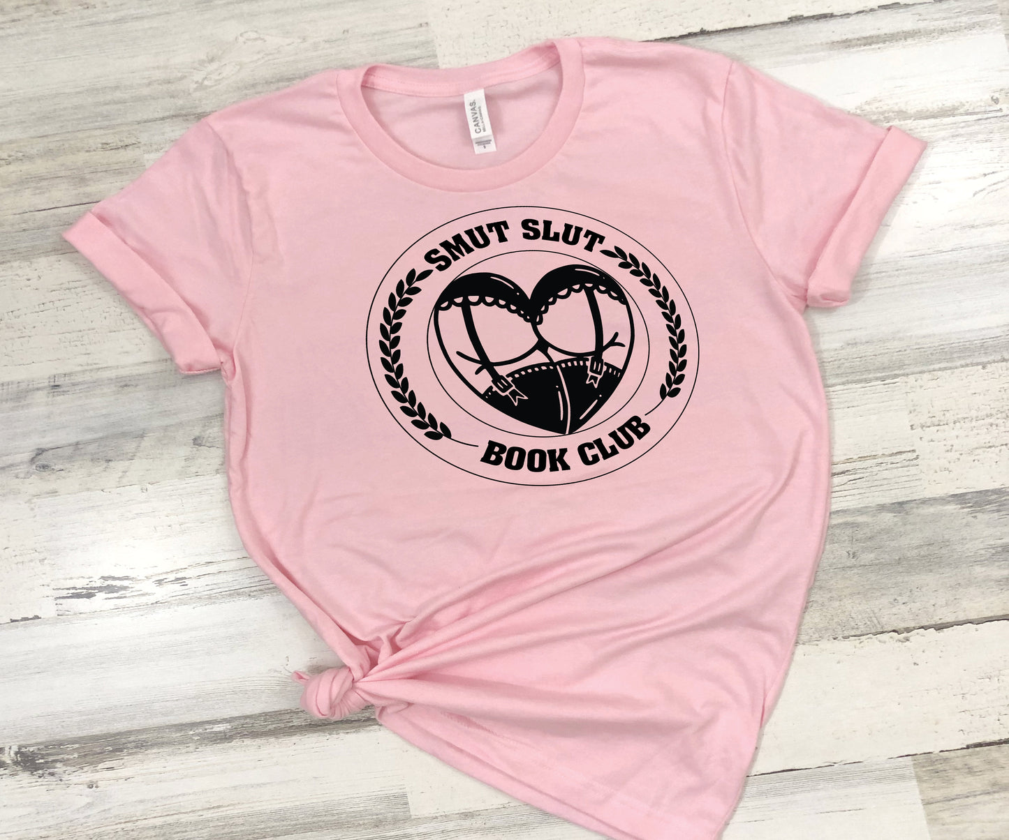 Smut Slut Book Club Badge SVG PNG | Spicy Romance Reader Sticker Design | Bookish Humor Decal | Digital Download | Book Club PNG, Smut Reader SVG