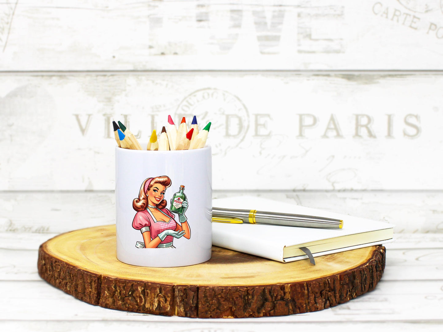 Retro Housewives PNG Bundle – 6 Sassy Vintage Clipart Designs, Funny Kitchen Sublimation Graphics, Dark Humor Digital Download Pack