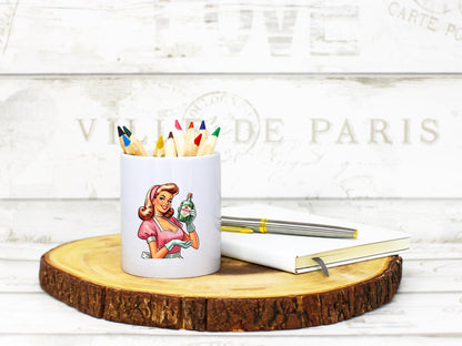 Retro Housewives PNG Bundle – 6 Sassy Vintage Clipart Designs, Funny Kitchen Sublimation Graphics, Dark Humor Digital Download Pack