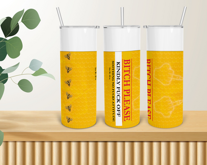 Bitch Please Burt’s Bees Parody Tumbler PNG Bundle | 12 Colors | Sassy Digital Download | 20oz Skinny Tumbler Wrap | Funny Tumbler Sublimation | Original Design