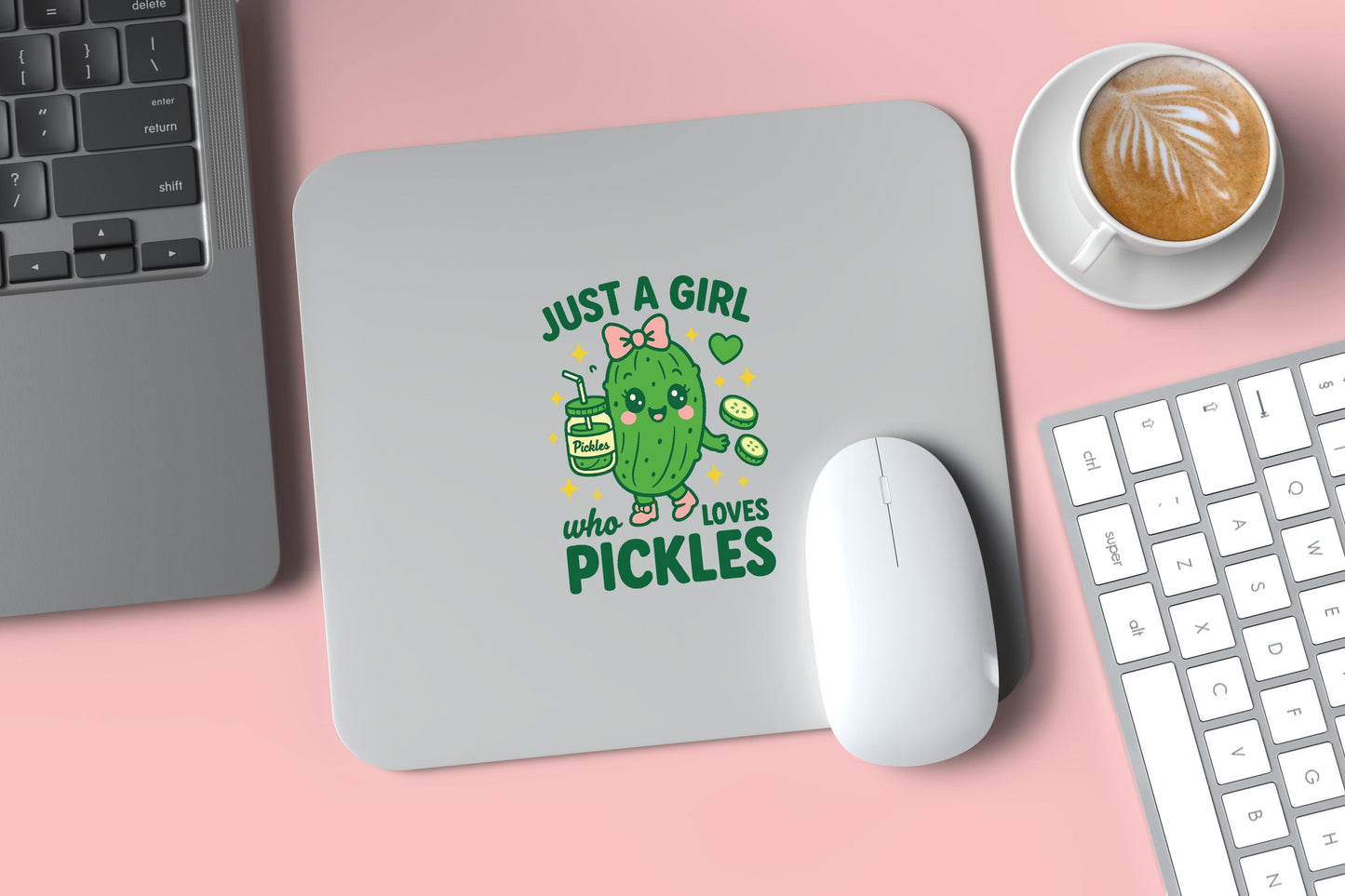 Just a girl who loves pickles | Kawaii Pickle PNG – Digital Download
