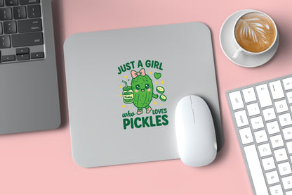 Just a girl who loves pickles | Kawaii Pickle PNG – Digital Download