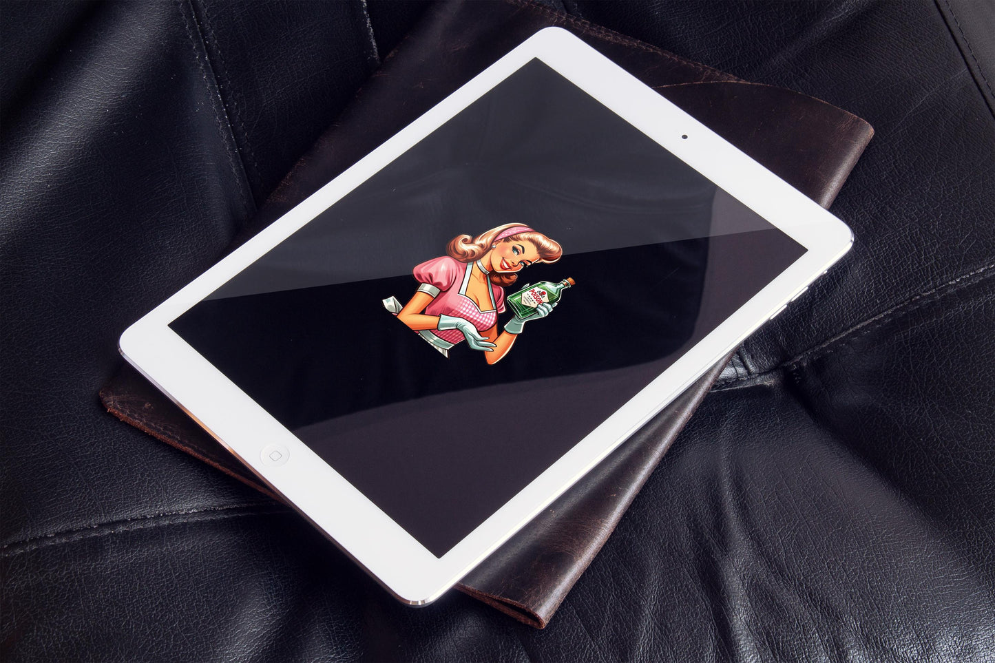 Retro Housewives PNG Bundle – 6 Sassy Vintage Clipart Designs, Funny Kitchen Sublimation Graphics, Dark Humor Digital Download Pack