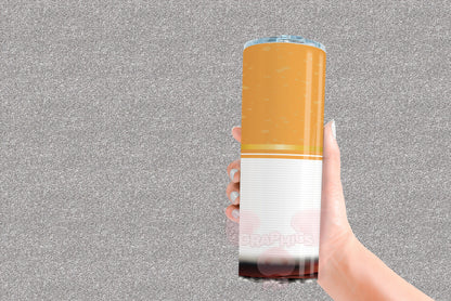 Cigarette Tumbler PNG | 20oz Skinny Wrap | Digital Sublimation Design | Smoking Theme