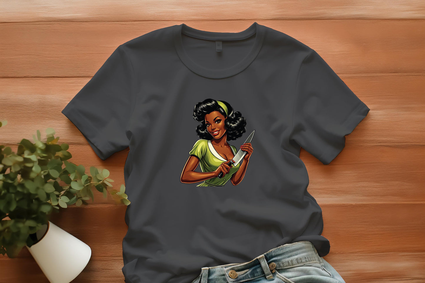 Retro Housewives PNG Bundle – 6 Sassy Vintage Clipart Designs, Funny Kitchen Sublimation Graphics, Dark Humor Digital Download Pack