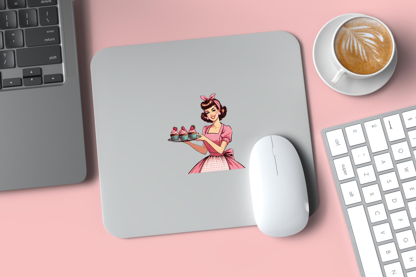 Retro Housewives PNG Bundle – 6 Sassy Vintage Clipart Designs, Funny Kitchen Sublimation Graphics, Dark Humor Digital Download Pack