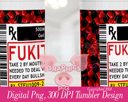 Fukitol Pill Black and Red DIGITAL png