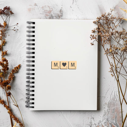 MOM Scrabble Tiles PNG | Printable Mom Clipart | Digital Download | Mother’s Day Game Night Decor | Sublimation Design