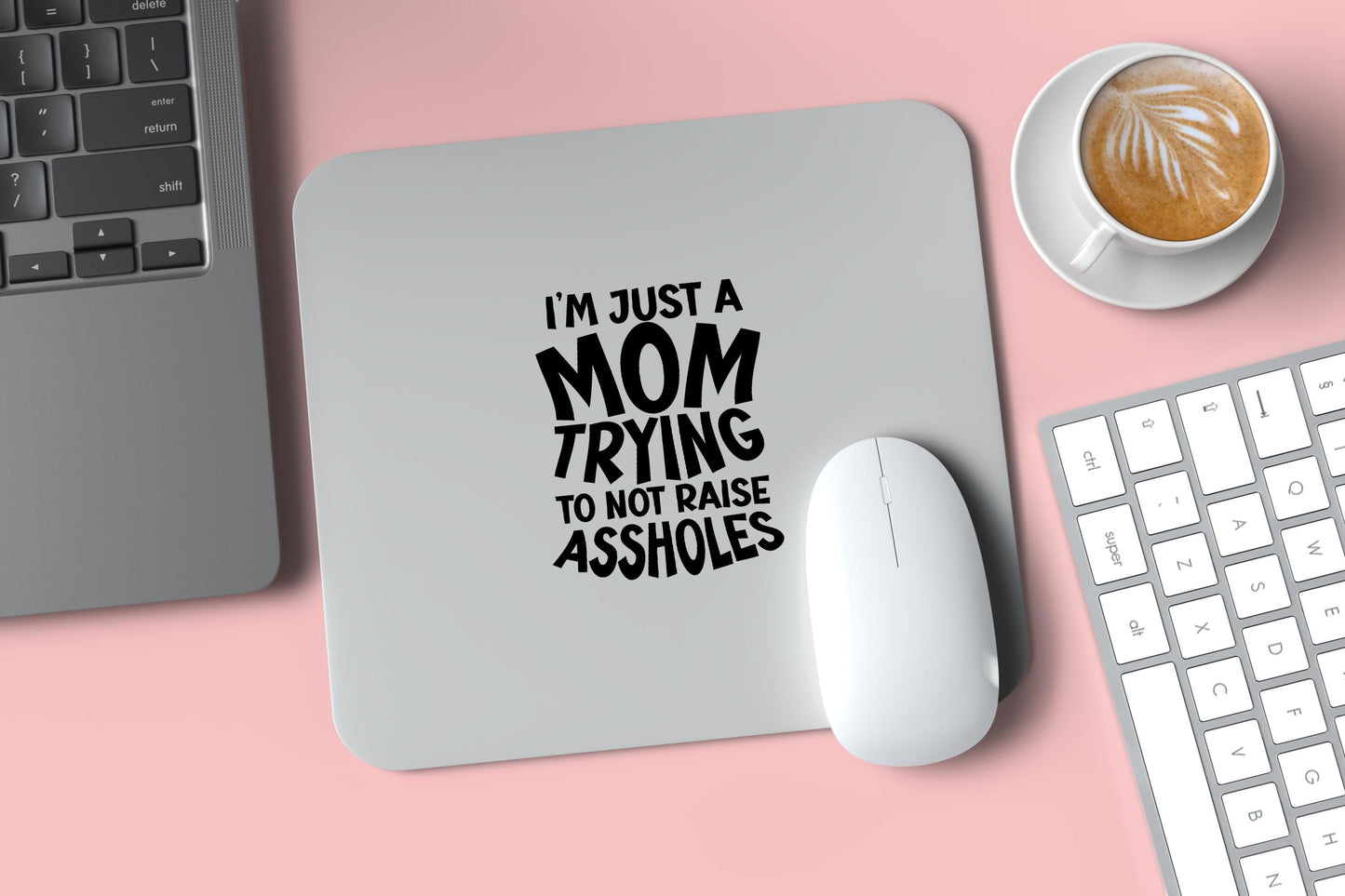 Mom Not Raising Assholes PNG | Funny Mom Life Sublimation | Digital Download | Sassy Parenting Quote Clipart | Printable