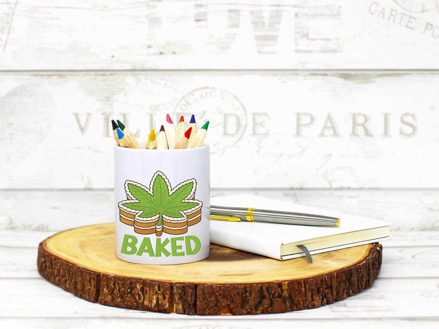 Baked Cannabis Leaf Cake PNG | Funny 420 Digital Download | Weed Cake Clipart | Sublimation Art for Bakers & Stoners