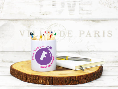 F Bomb Mom PNG | Funny Swear Word Mom Clipart | Drop the F Bomb Kind of Mom SVG | Sarcastic Mom Life Shirt Design | Instant Download