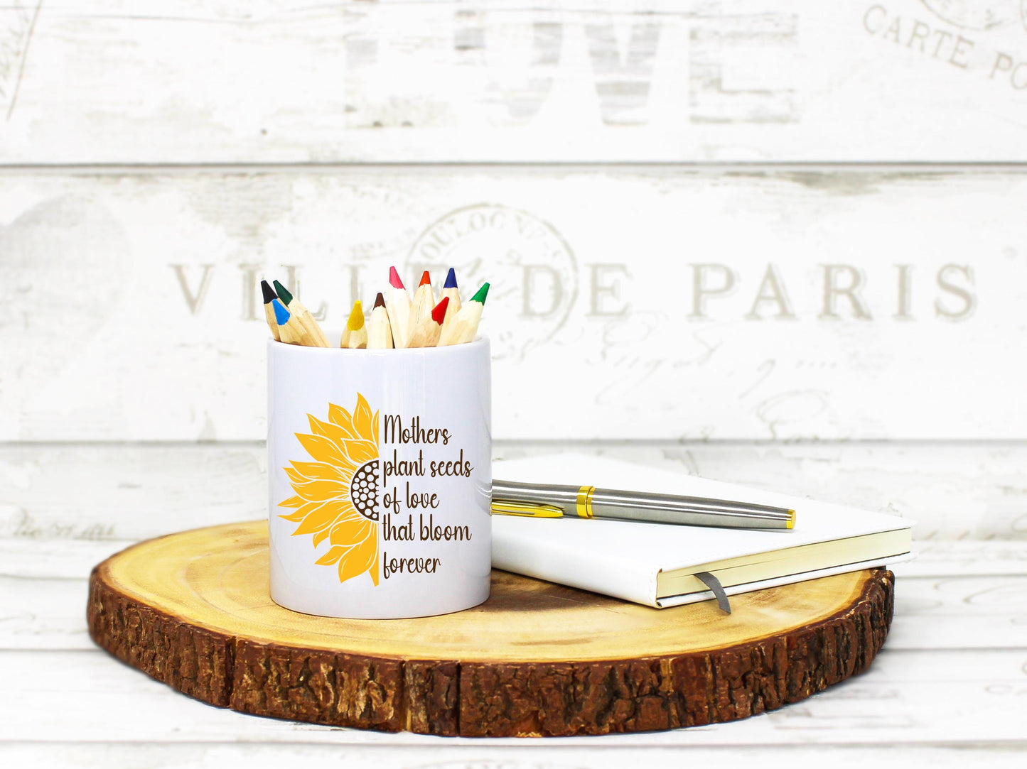 Mothers Plant Seeds of Love PNG, Sunflower Mother’s Day Design, Floral Mom Sublimation, Cute Mother Quote Clipart, Digital Download