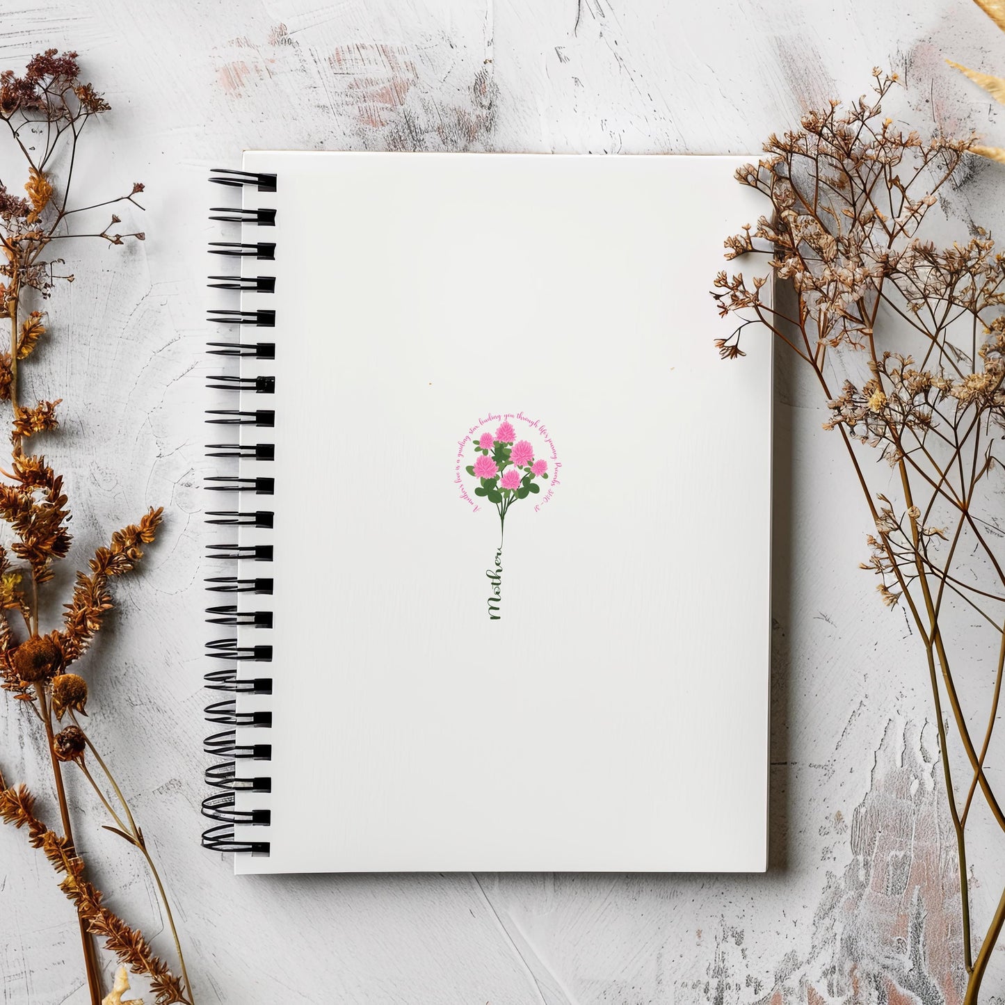 Mother’s Love Proverbs 31 PNG, Guiding Star Pink Clover, Mother’s Day Quote Clipart, Floral Mom Digital Download