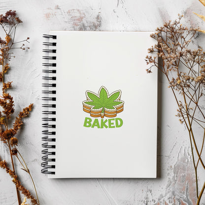 Baked Cannabis Leaf Cake PNG | Funny 420 Digital Download | Weed Cake Clipart | Sublimation Art for Bakers & Stoners