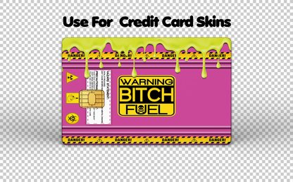Bitch Fuel Toxic Waste Pink PNG Tumbler Design
